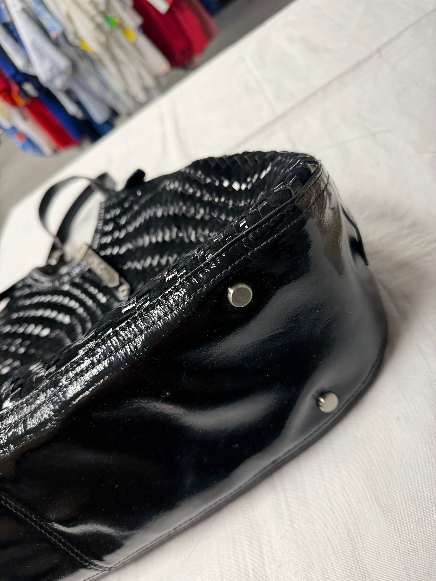 Handbag By Cole-Haan In Black, Size:Large