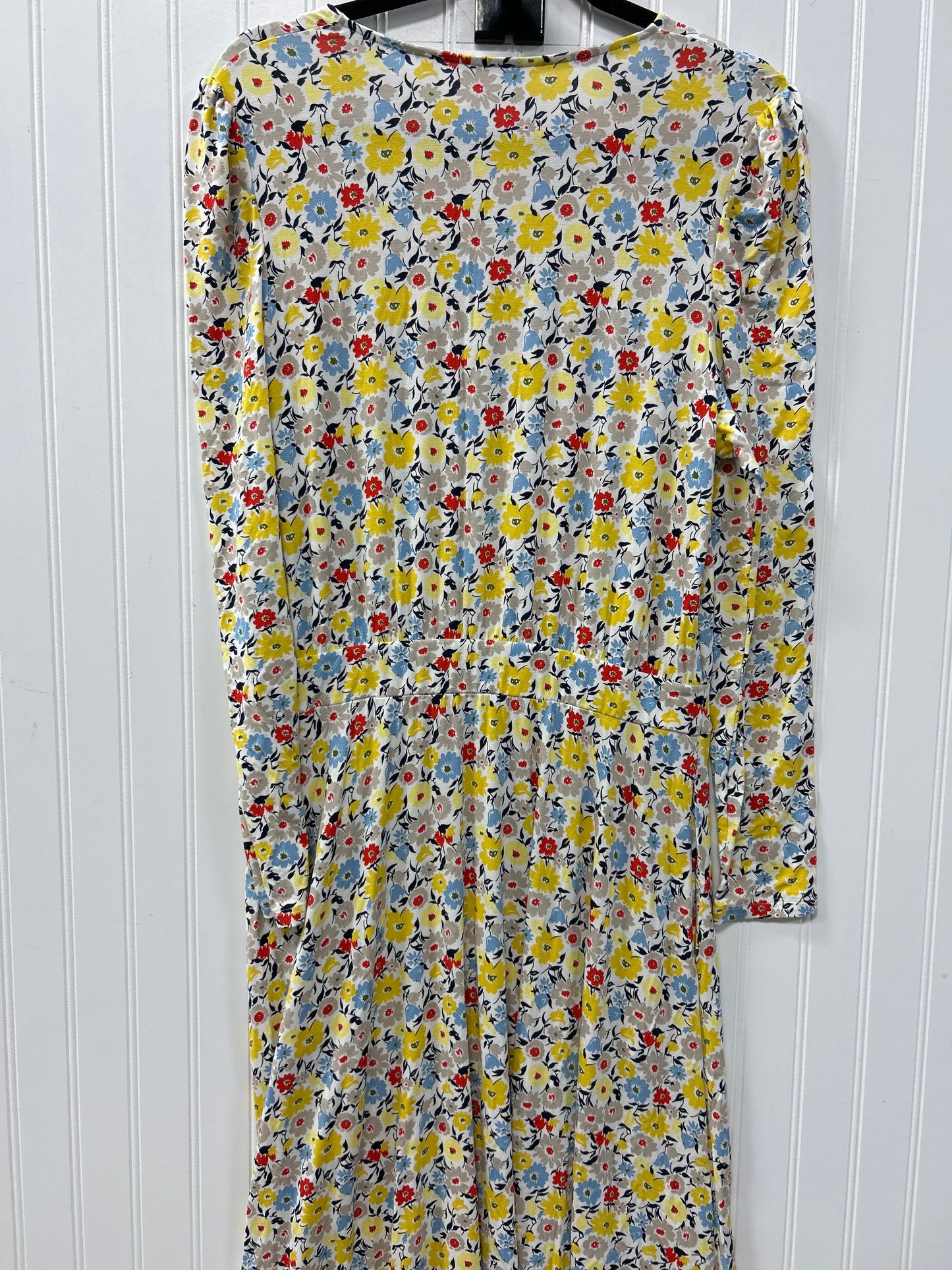 Dress Casual Maxi By Boden In Yellow, Size:L