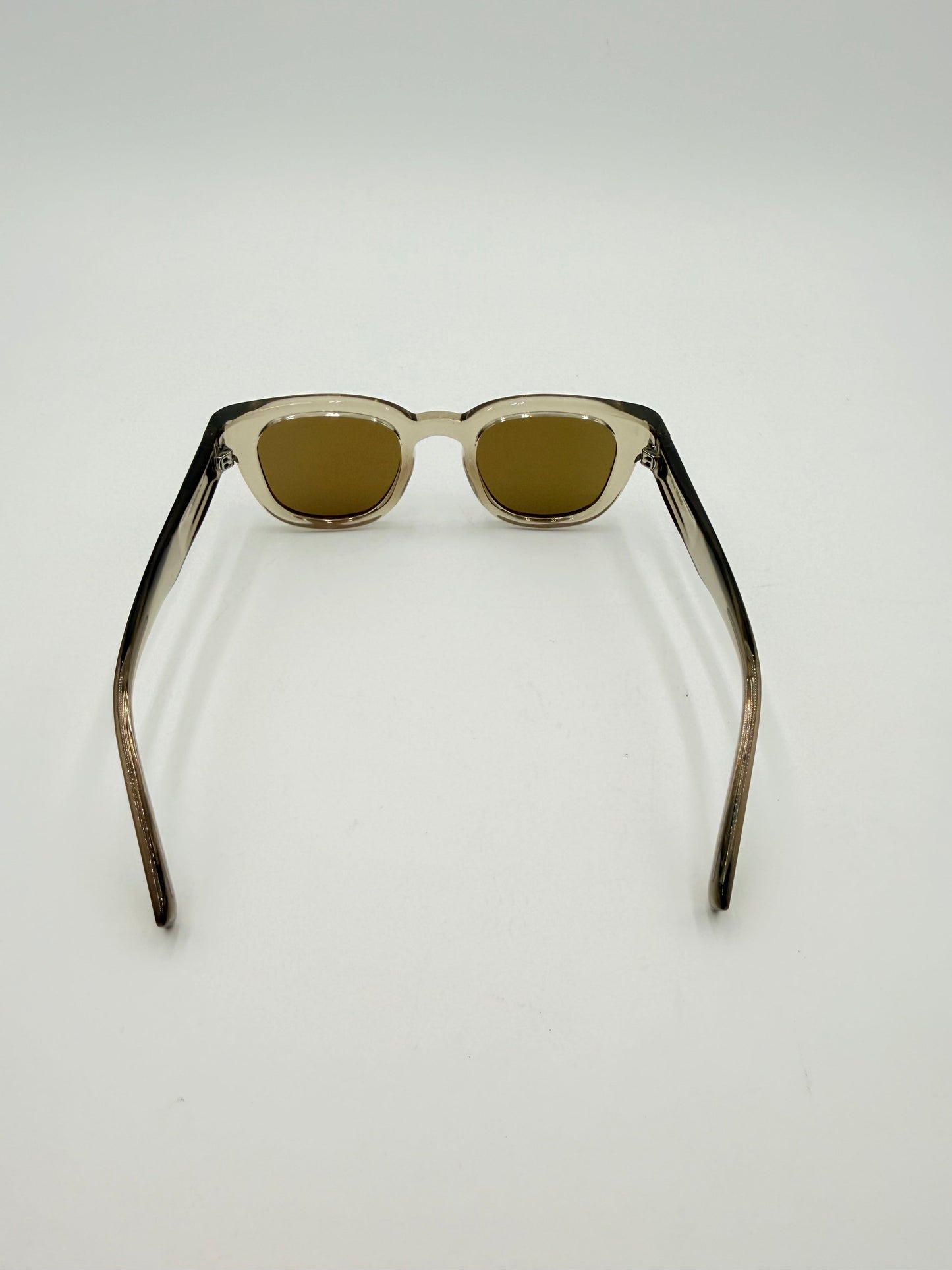 Sunglasses Luxury Designer By Yves Saint Laurent In Beige