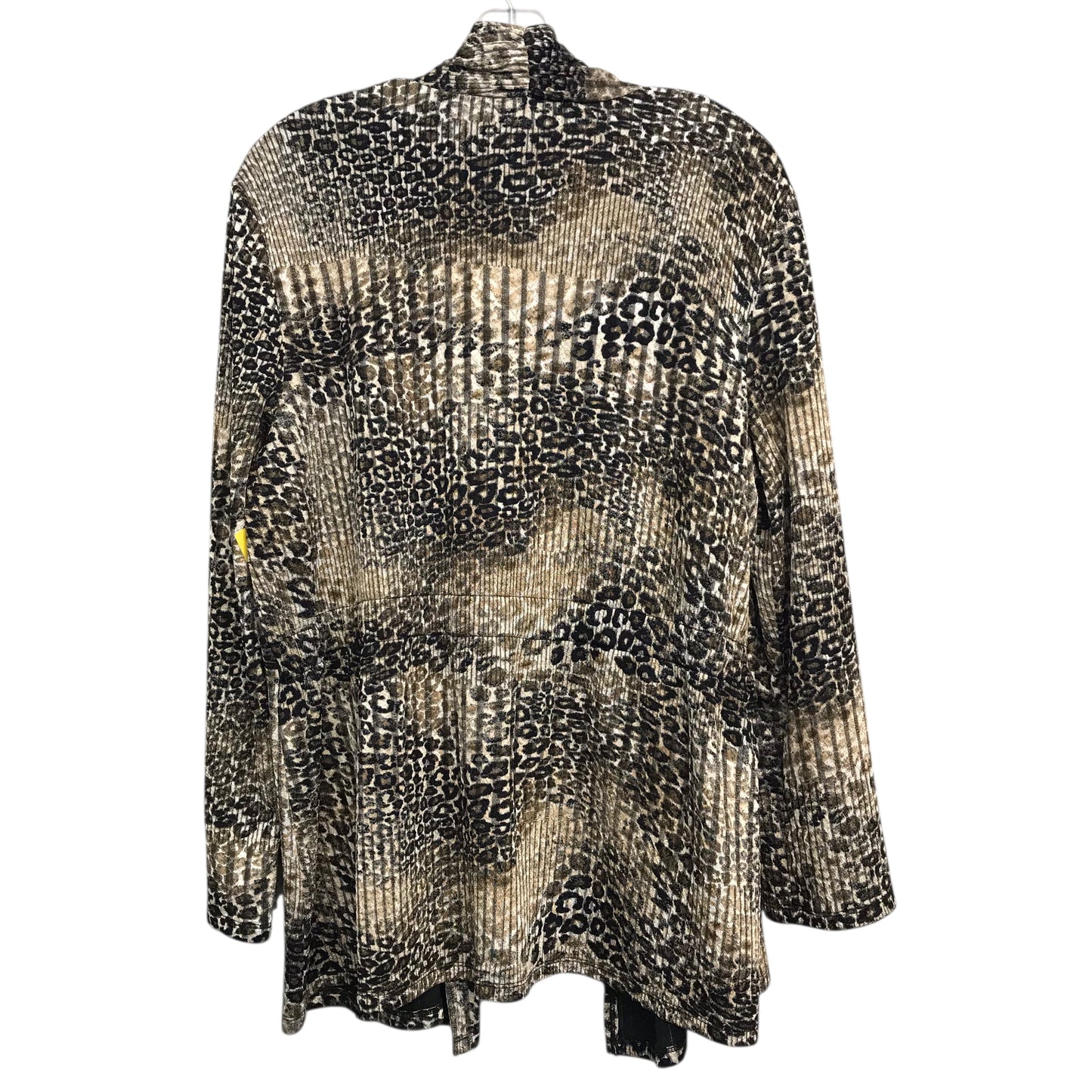 Blazer By Kasper In Animal Print, Size:Xl