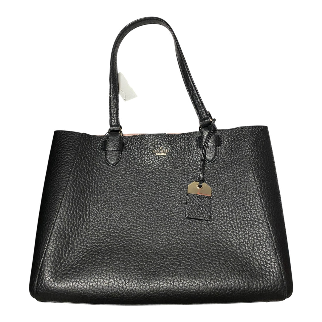 Tote Designer By Kate Spade In Black, Size:Medium