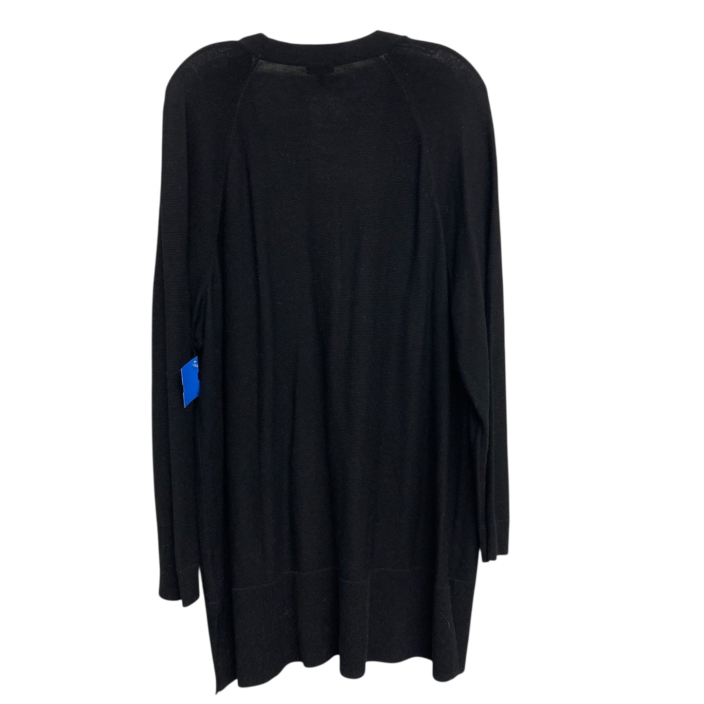 Sweater Cardigan By Talbots In Black, Size:2X