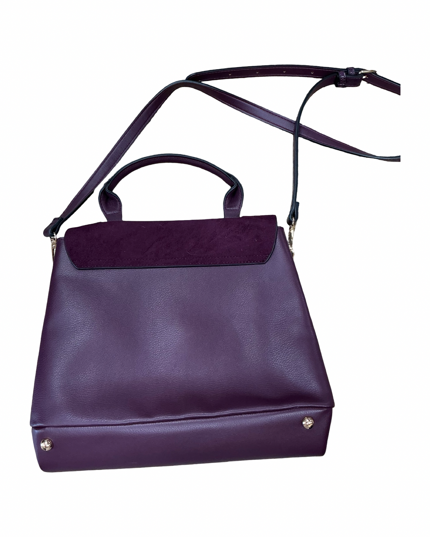 Handbag By Clothes Mentor In Purple, Size:Medium