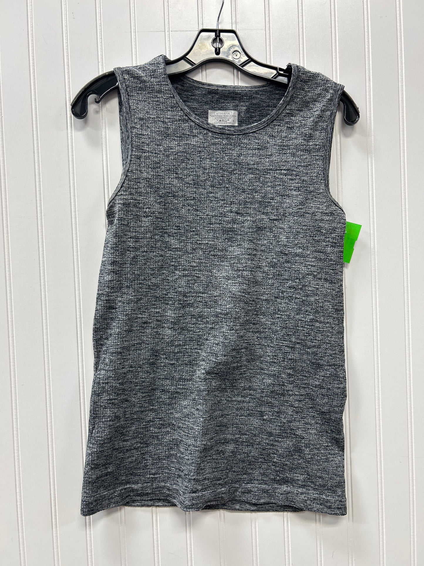 Athletic Tank Top By Athleta In Grey, Size:L