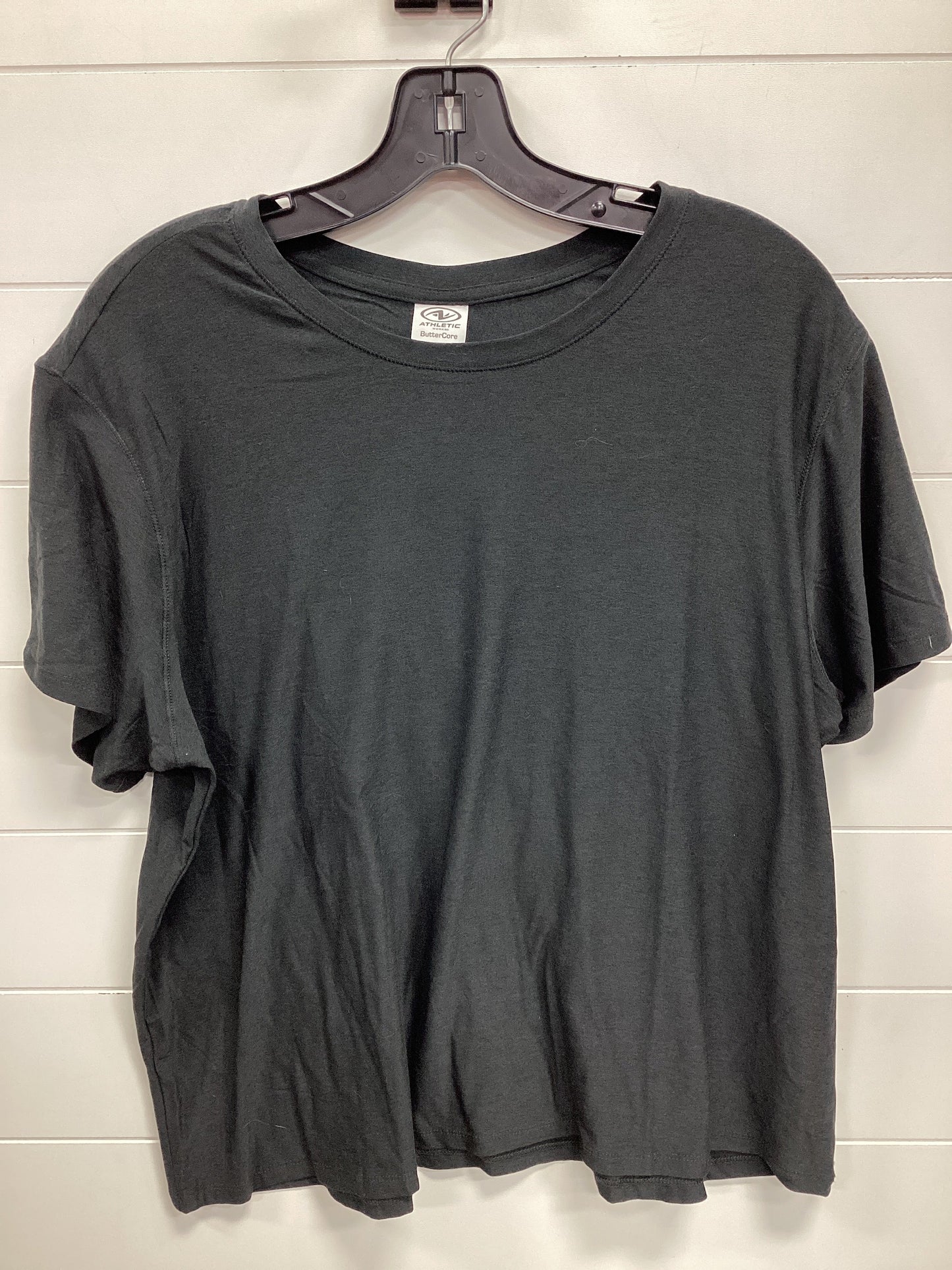 Athletic Top Ss By Athletic Works In Grey, Size:L