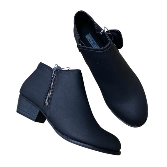 Boots Ankle Heels By Jbu By Jambu In Black, Size:8
