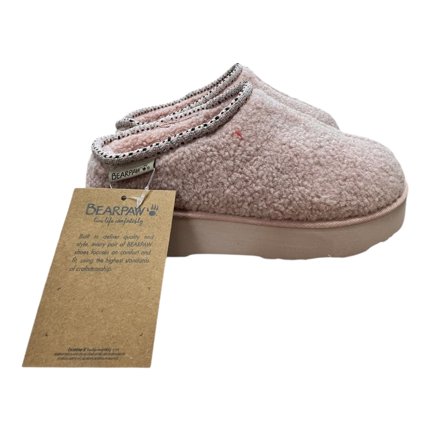Slippers By Bearpaw In Pink, Size:7