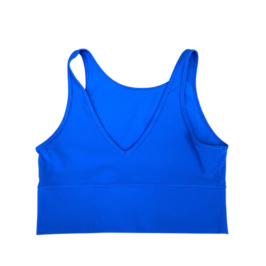 Athletic Bra By Lululemon In Blue, Size:L