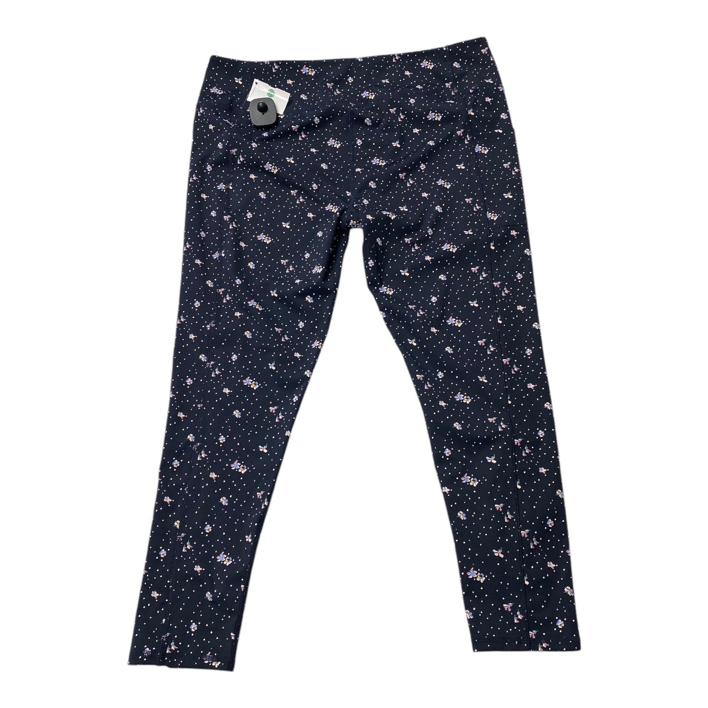 Athletic Leggings By Vera Bradley In Multi, Size:Xl