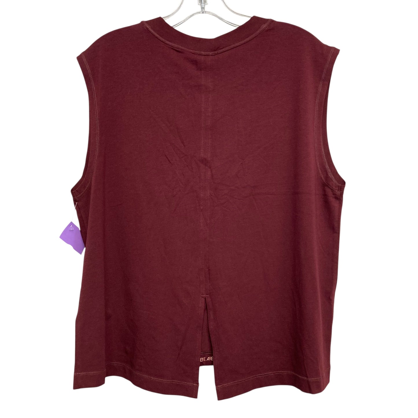 Athletic Tank Top By Calia In Maroon, Size:Xl