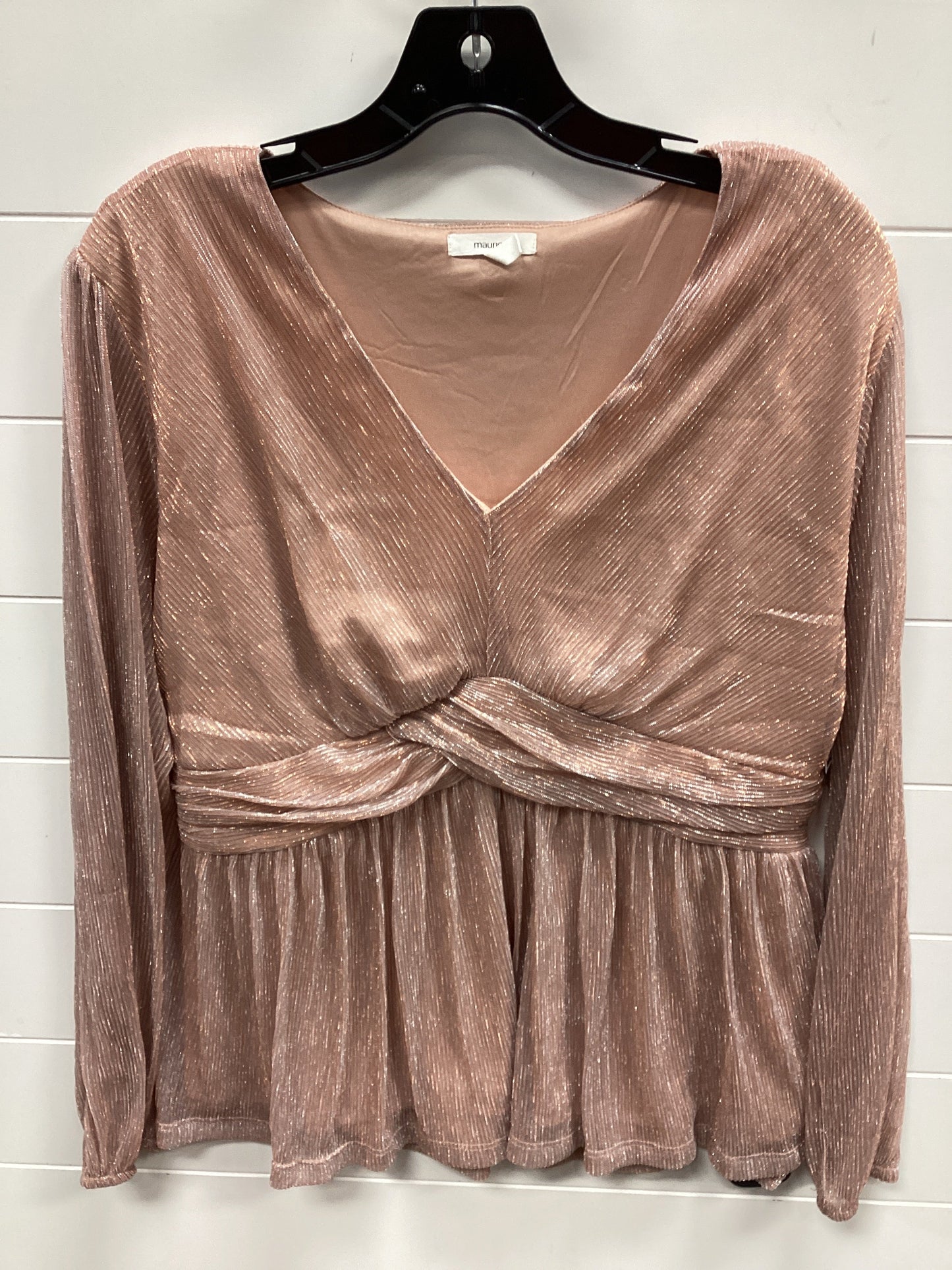 Top Ls By Maurices In Pink, Size:Xl