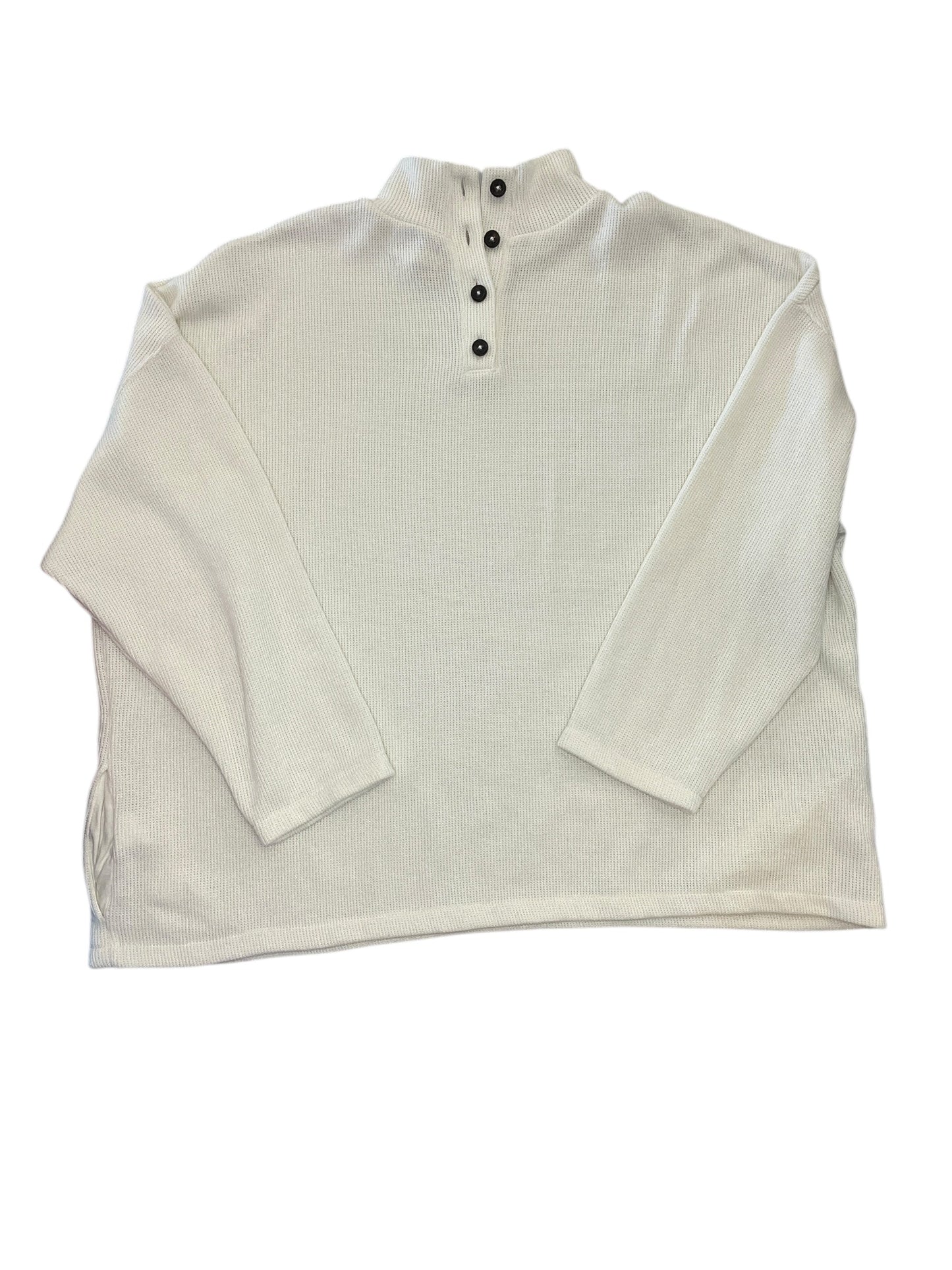 Sweater By Madewell In White, Size:2X