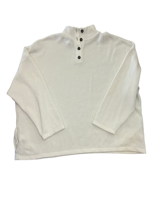 Sweater By Madewell In White, Size:2X
