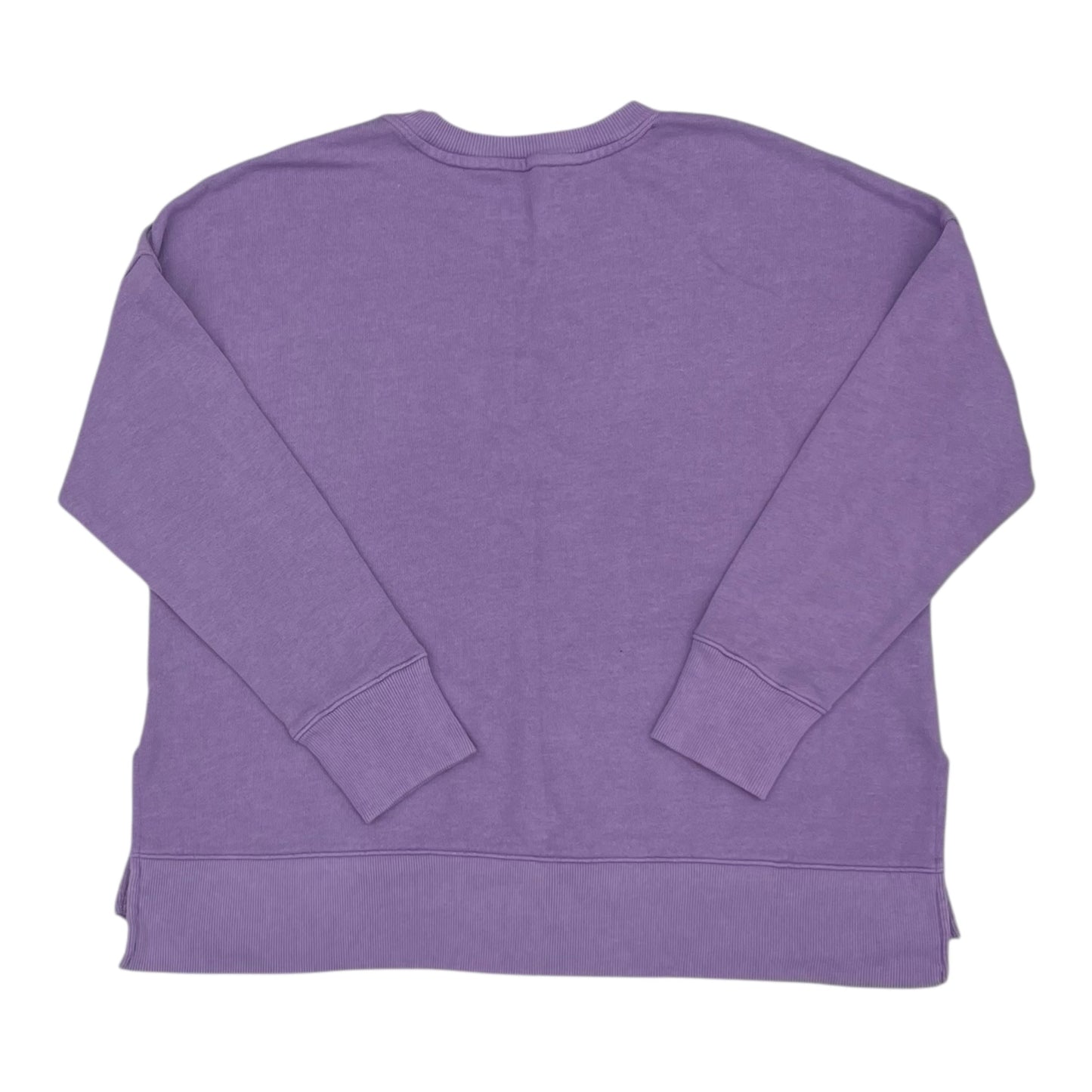 Sweatshirt Crewneck By Time And Tru In Purple, Size:L