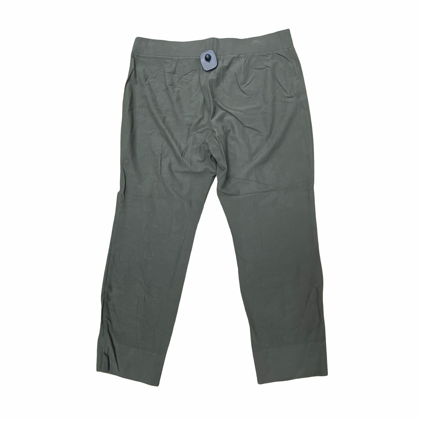 Pants Designer By Eileen Fisher In Green, Size:Lp