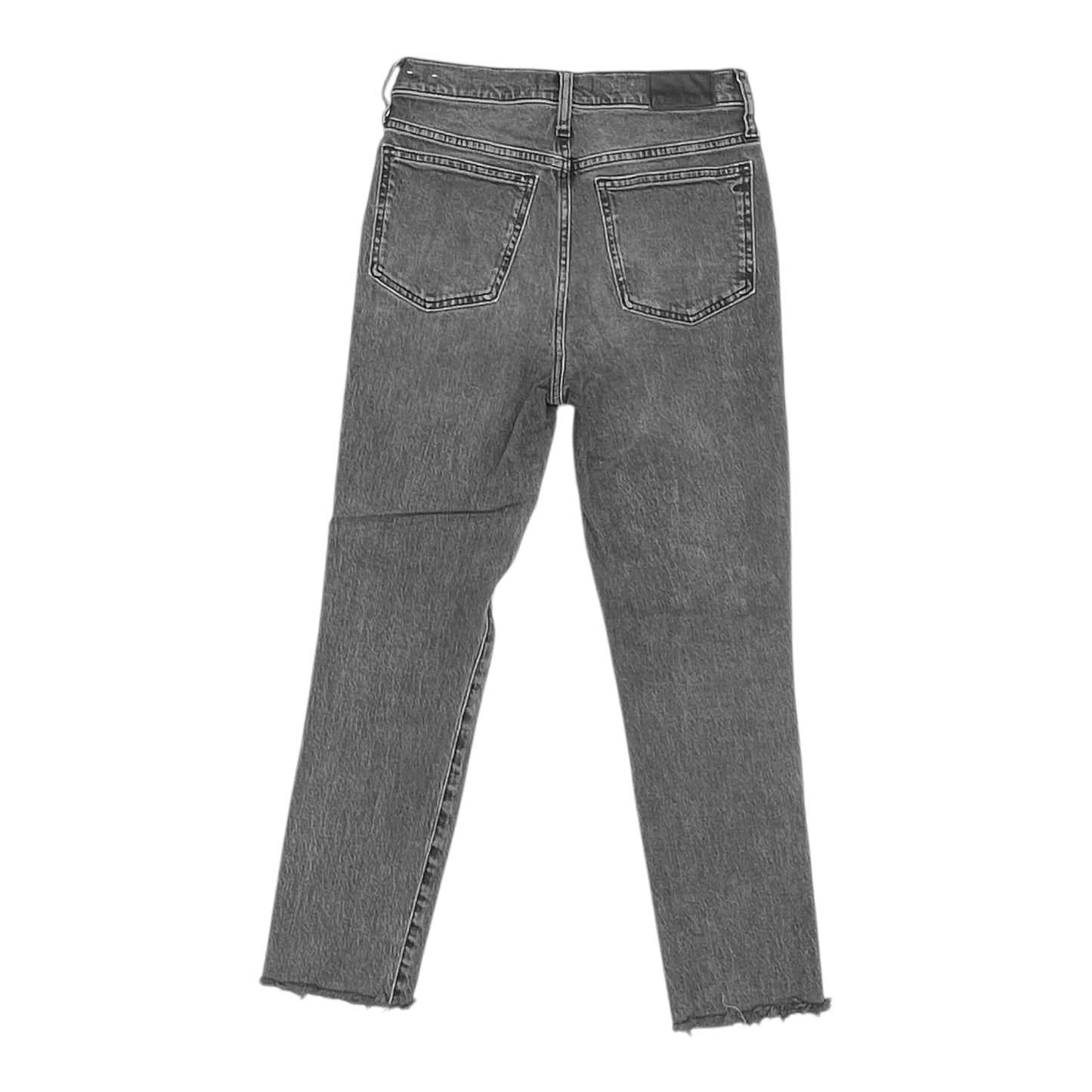 Jeans Straight By Madewell In Grey Denim, Size:2