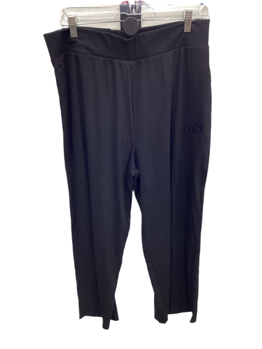 Athletic Pants By Puma In Black, Size:Xl