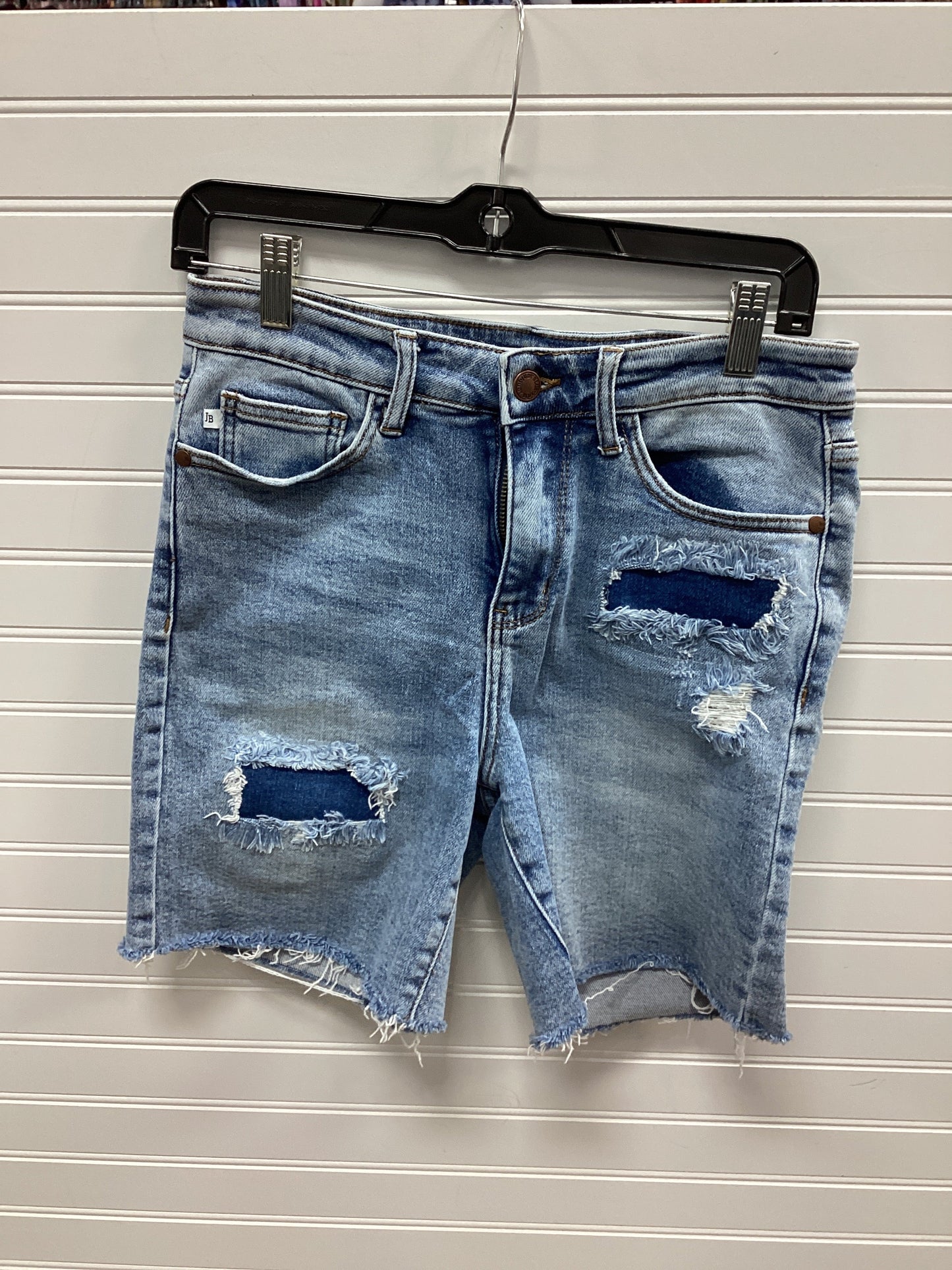 Shorts By Judy Blue In Blue Denim, Size:M