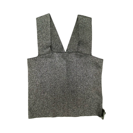 Top Sleeveless By House Of Harlow In Black & Silver, Size:M