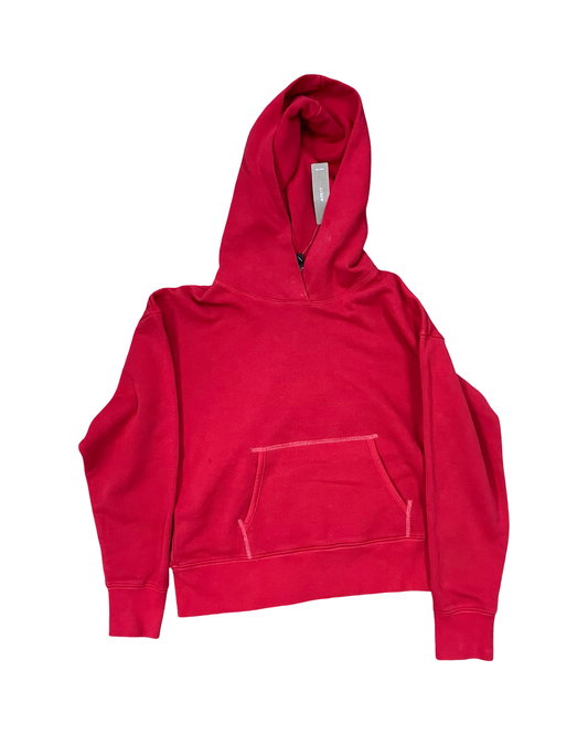 Sweatshirt Hoodie By J. Crew In Red, Size:S