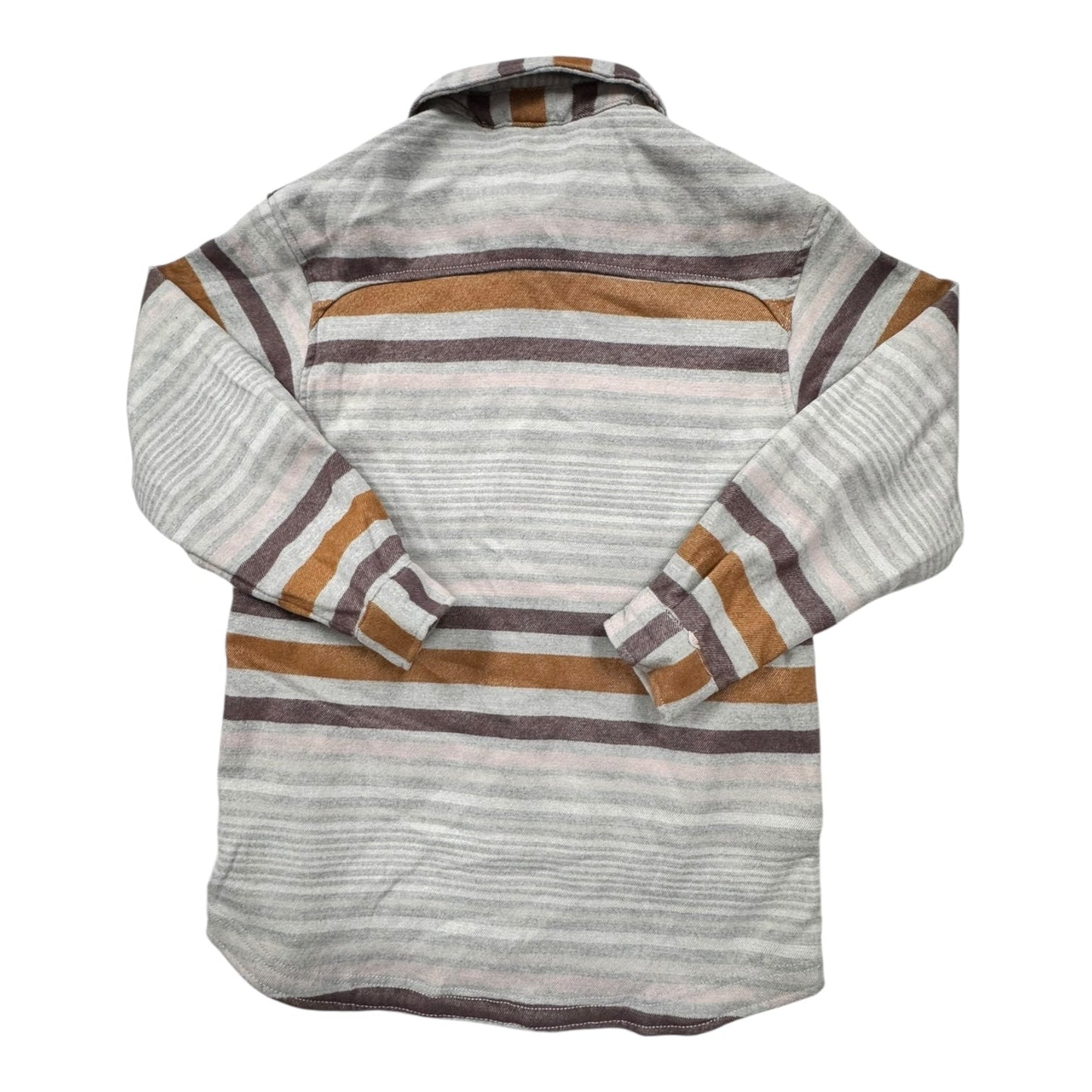 Jacket Shirt By Columbia In Plaid Pattern, Size:M
