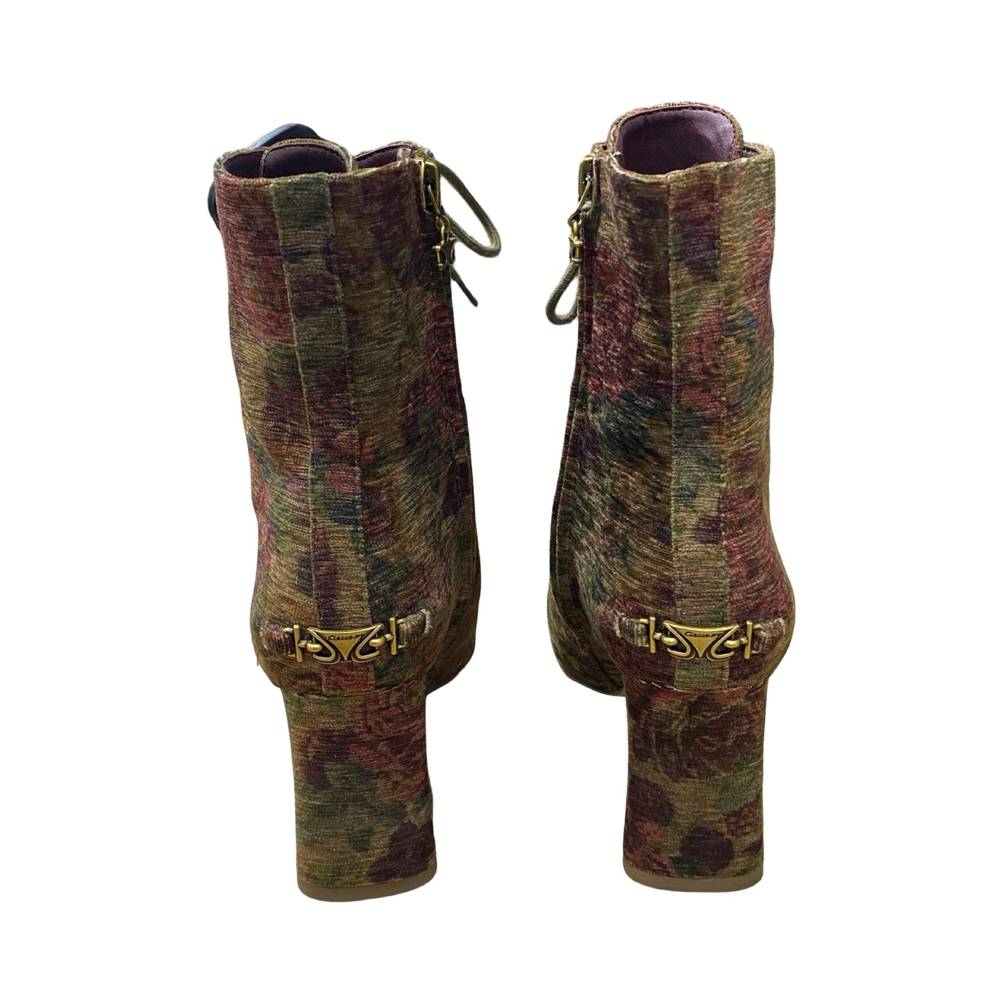 Boots Ankle Heels By Cmc In Multi, Size:6.5