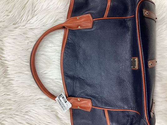 Handbag Designer By Dooney And Bourke In Navy, Size:Large
