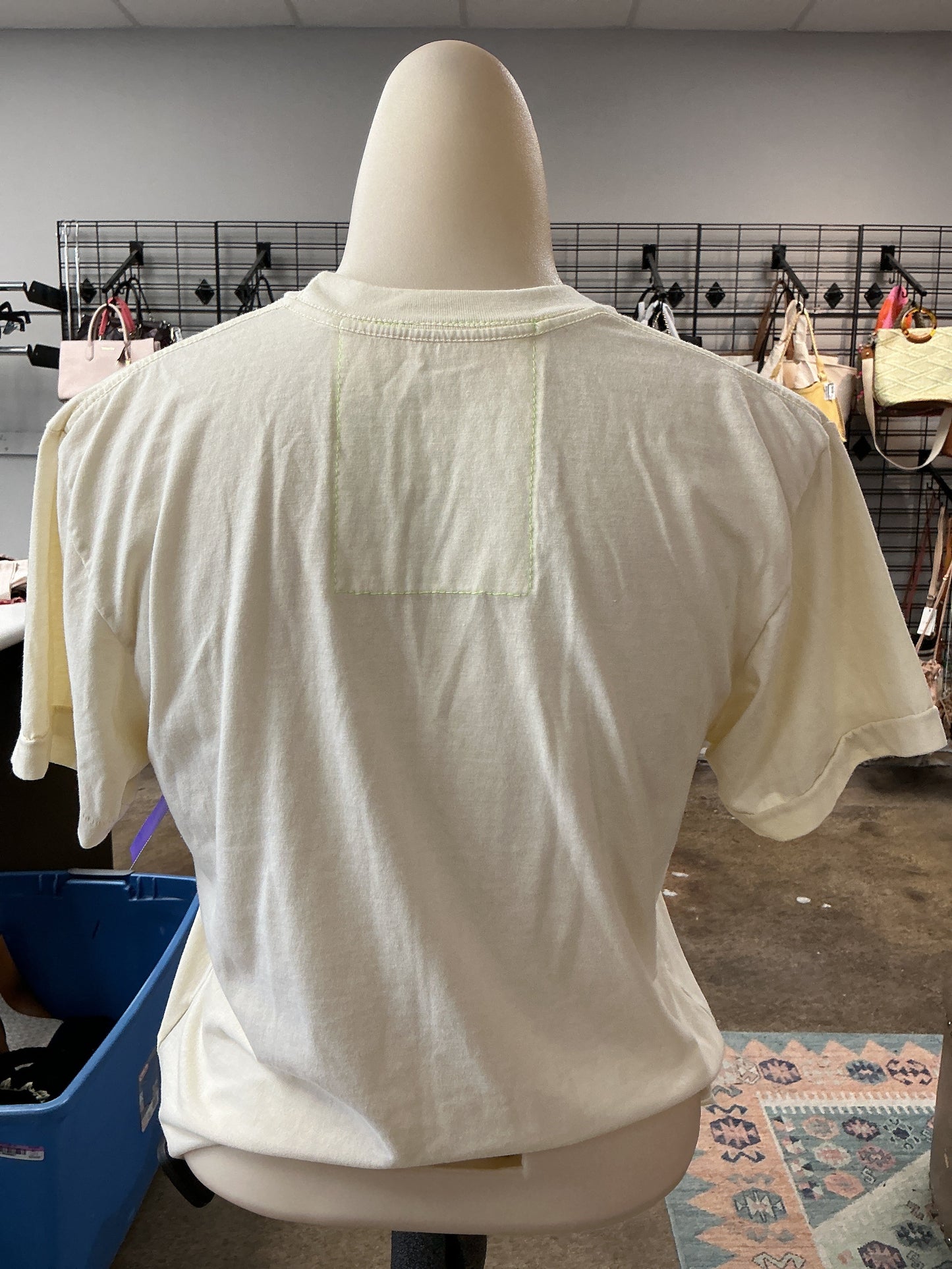 Top Ss By Clothes Mentor In Cream, Size:S