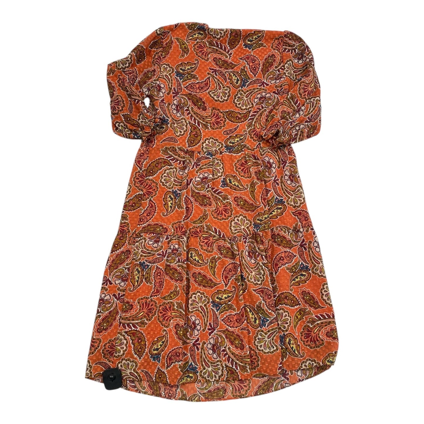 Dress Party Midi By Nanette By Nanette Lepore In Blue & Orange, Size:2