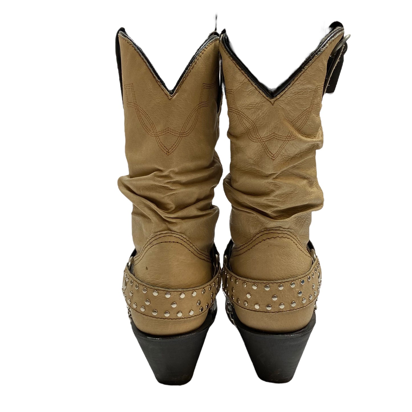 Boots Western By   Clothes Mentor In Tan, Size:6