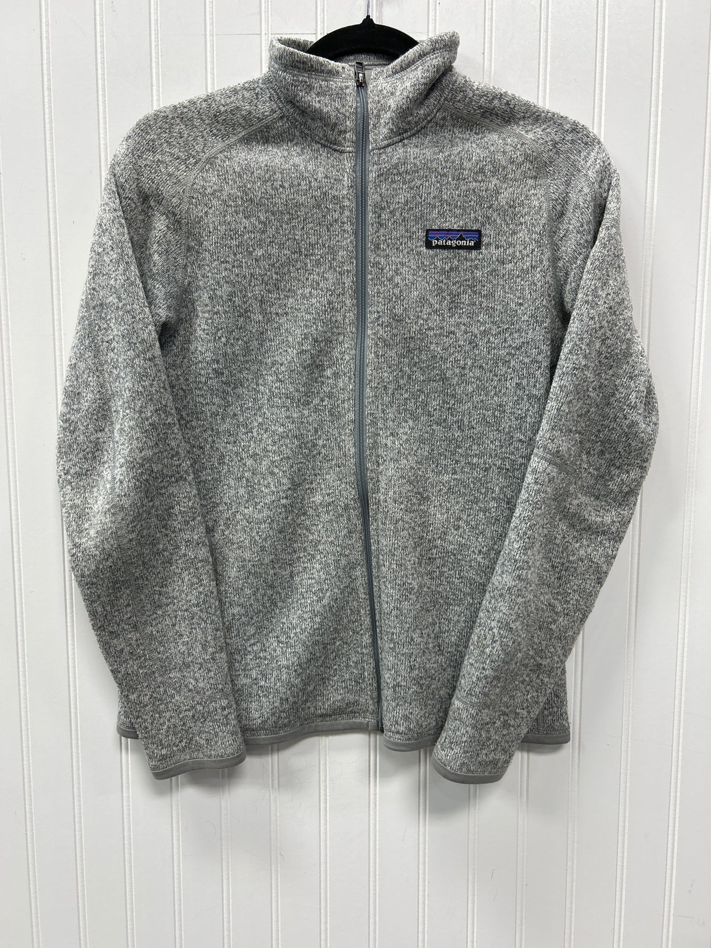Jacket Fleece By Patagonia In Grey, Size:S