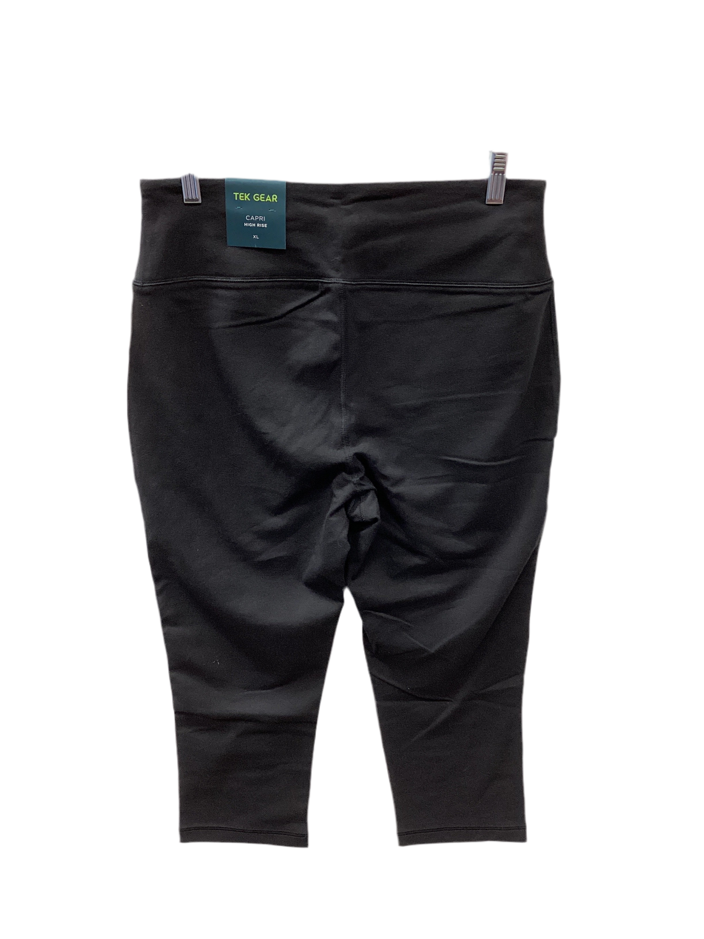 Athletic Leggings Capris By Tek Gear In Black, Size:Xl