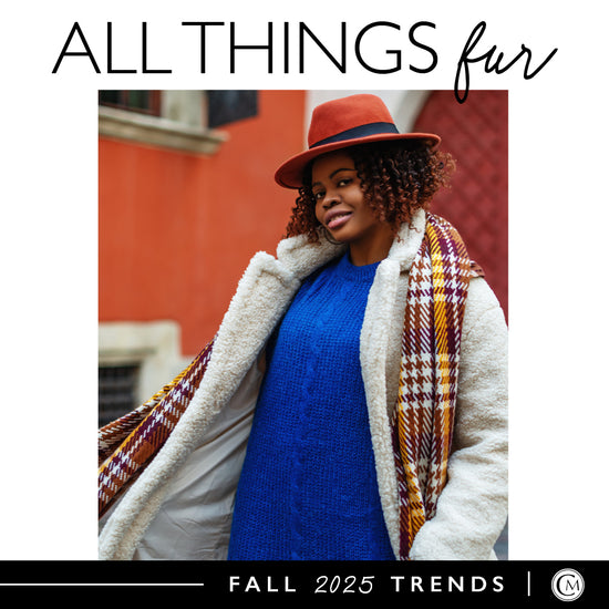 Women in fur coat