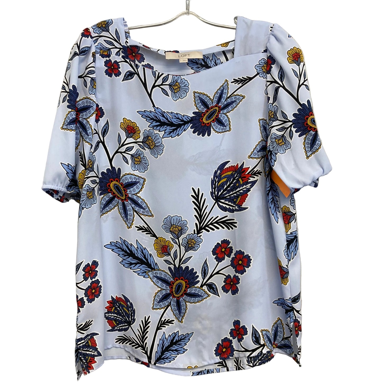 Top Ss By Loft In Blue, Size:S