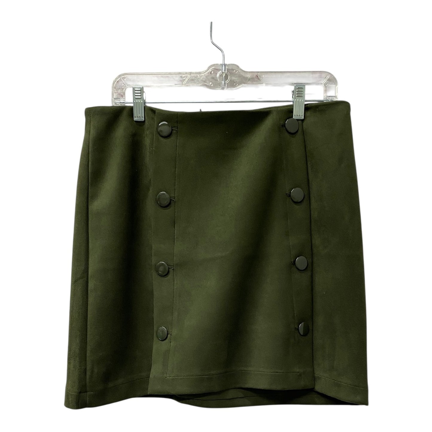 Skirt Mini & Short By Loft In Green, Size:10