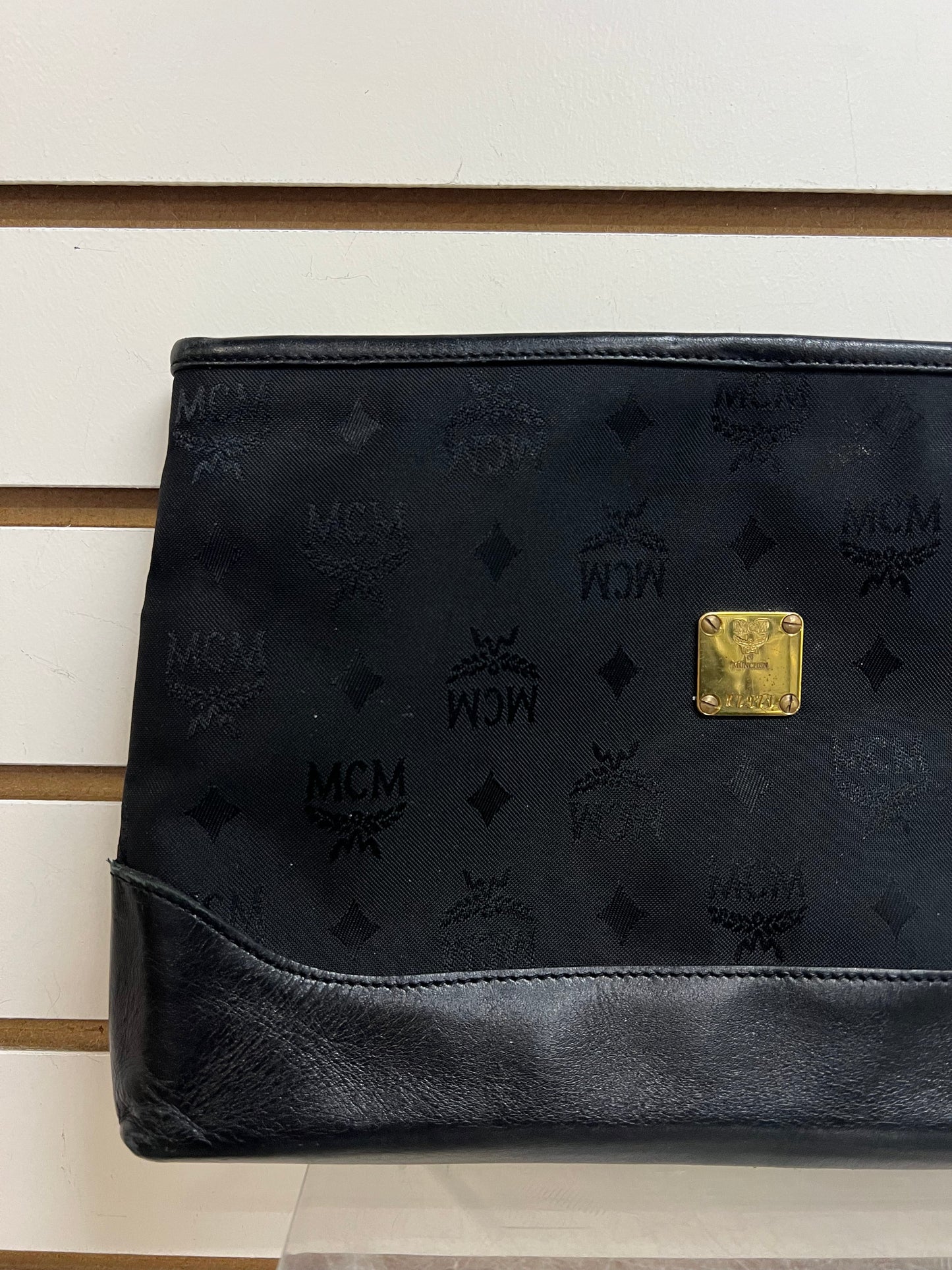 Clutch Luxury Designer By Mcm, Size: Medium