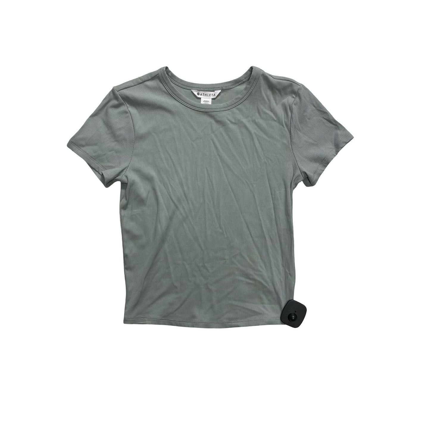 Athletic Top Ss By Athleta In Green, Size:S
