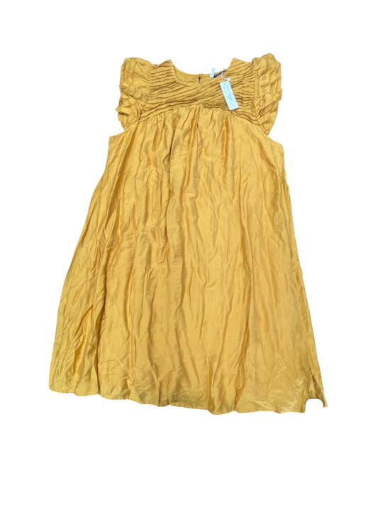 Dress Casual Short By Angela Plus In Yellow, Size:1X