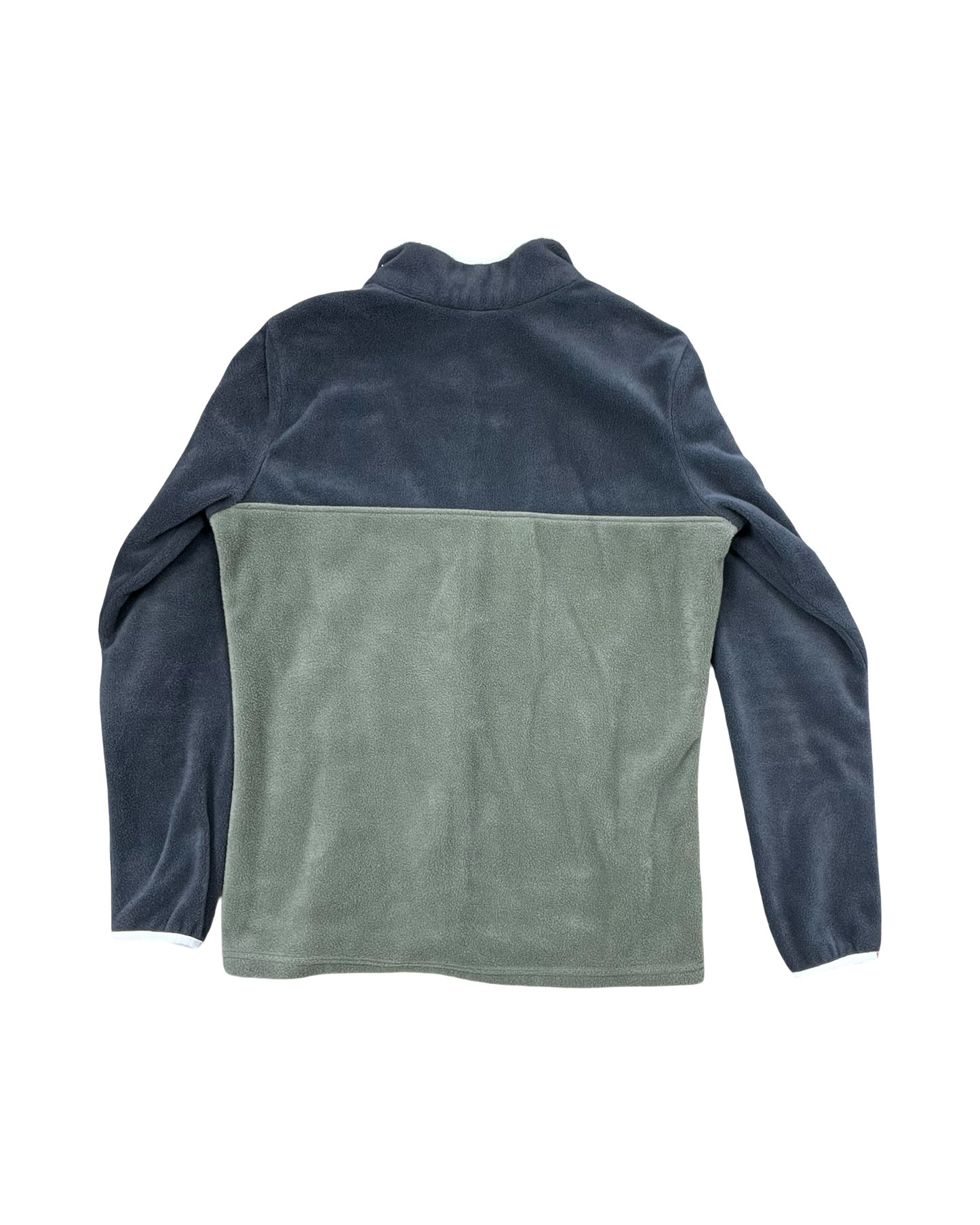 Jacket Fleece By Columbia In Green & Grey, Size:M