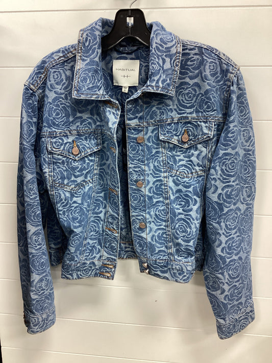 Jacket Denim By Habitual In Blue Denim, Size:S