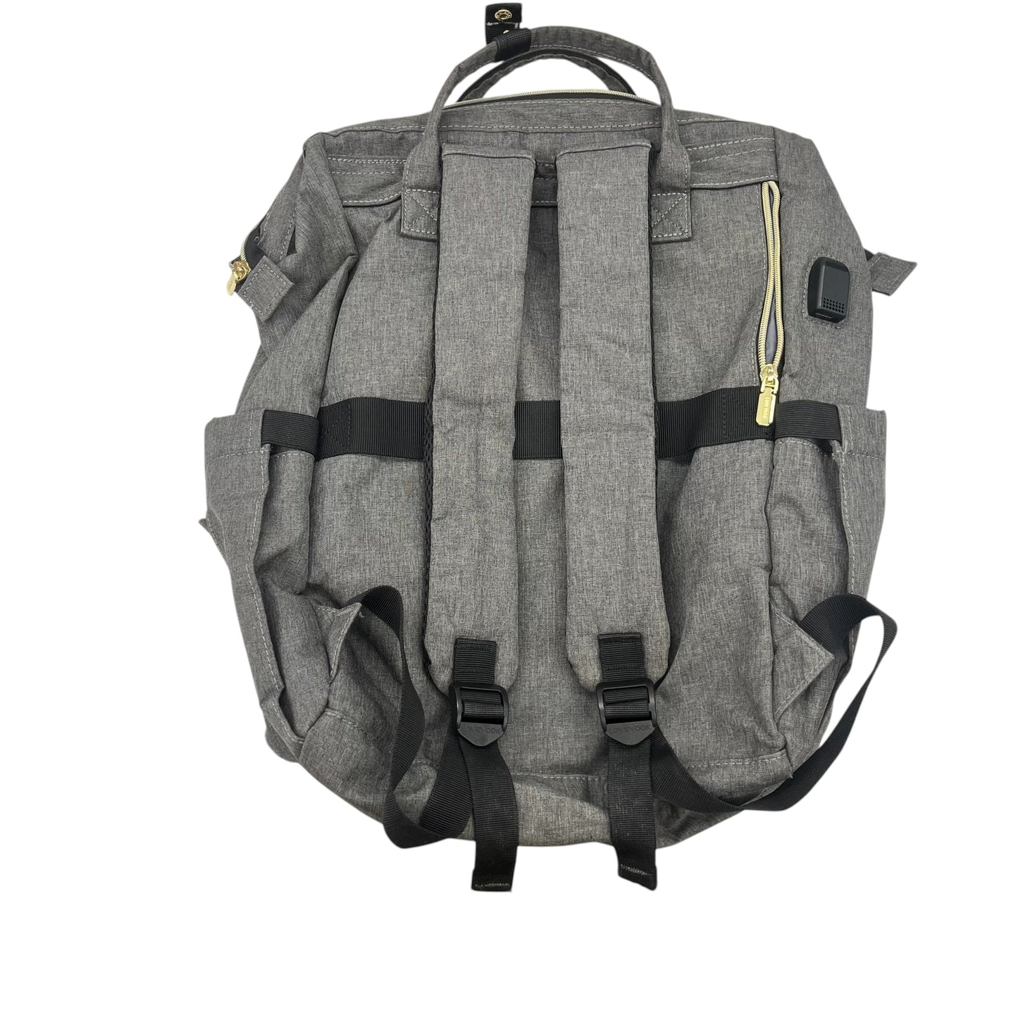 Backpack By Clothes Mentor In Grey, Size:Medium