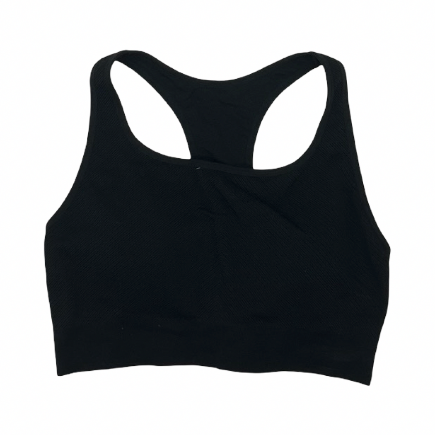Athletic Bra By Members Mark In Black, Size:Xxl