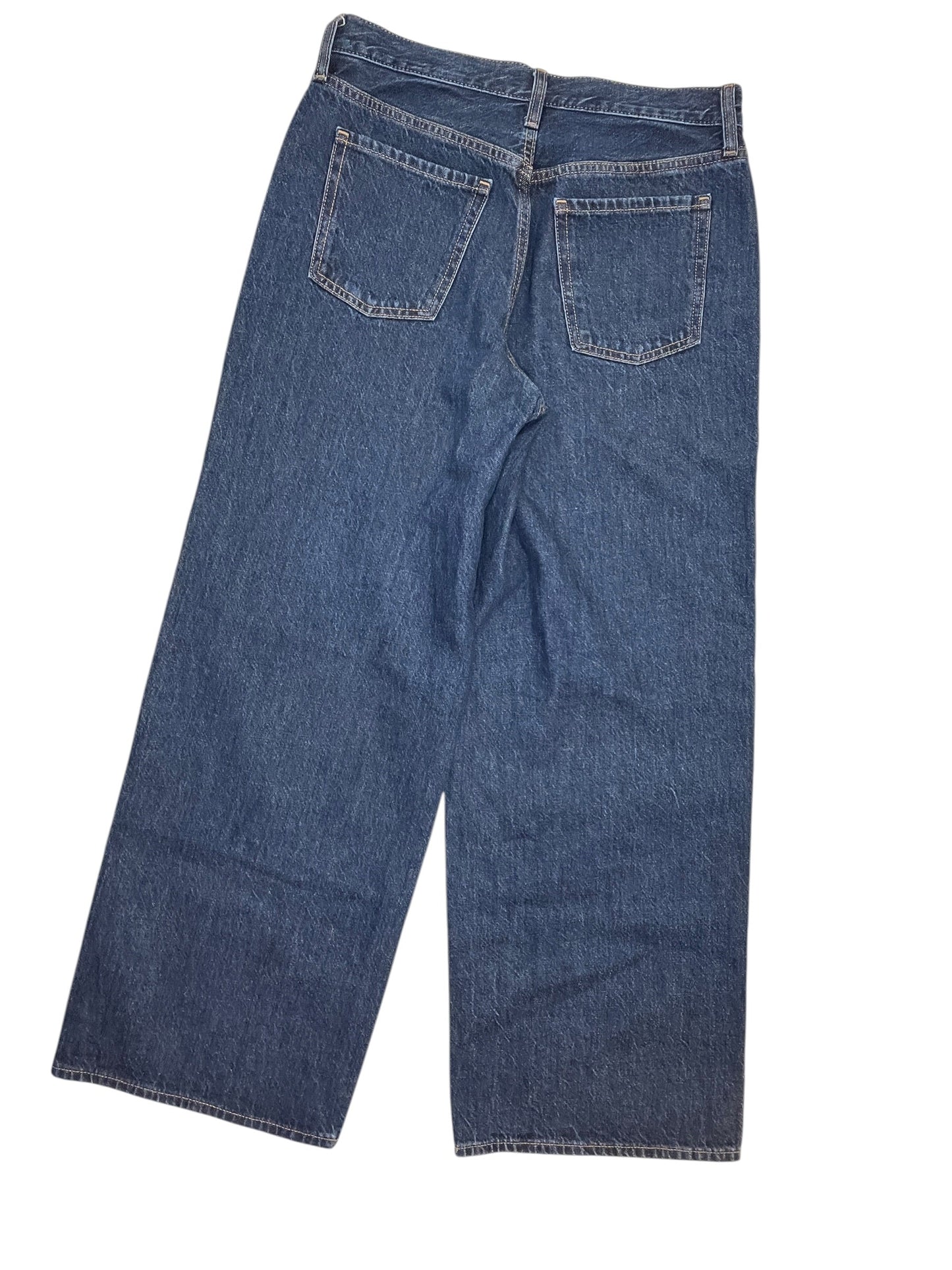 Jeans Wide Leg By Old Navy In Blue Denim, Size:4