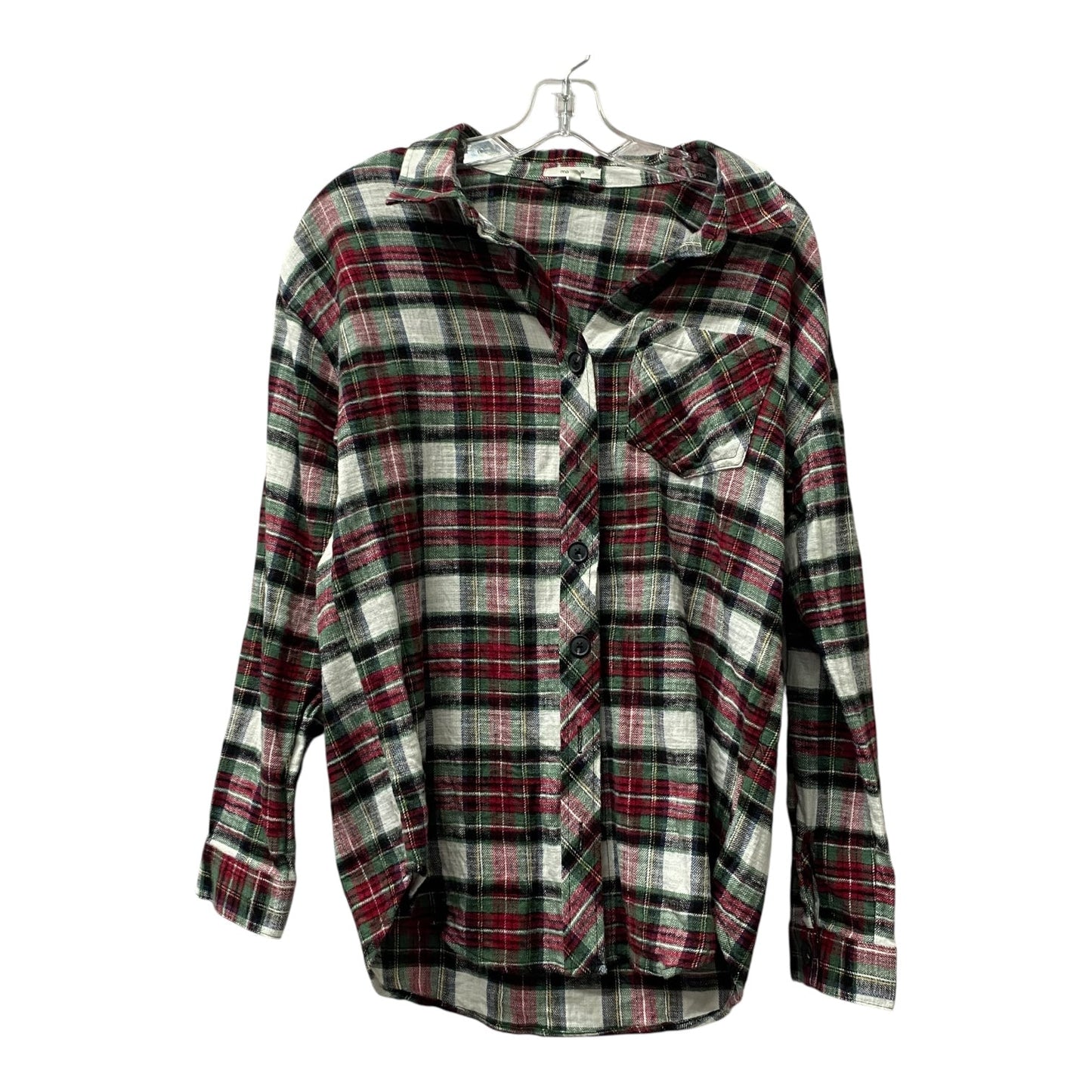 Jacket Shirt By Maurices In Red, Size:S