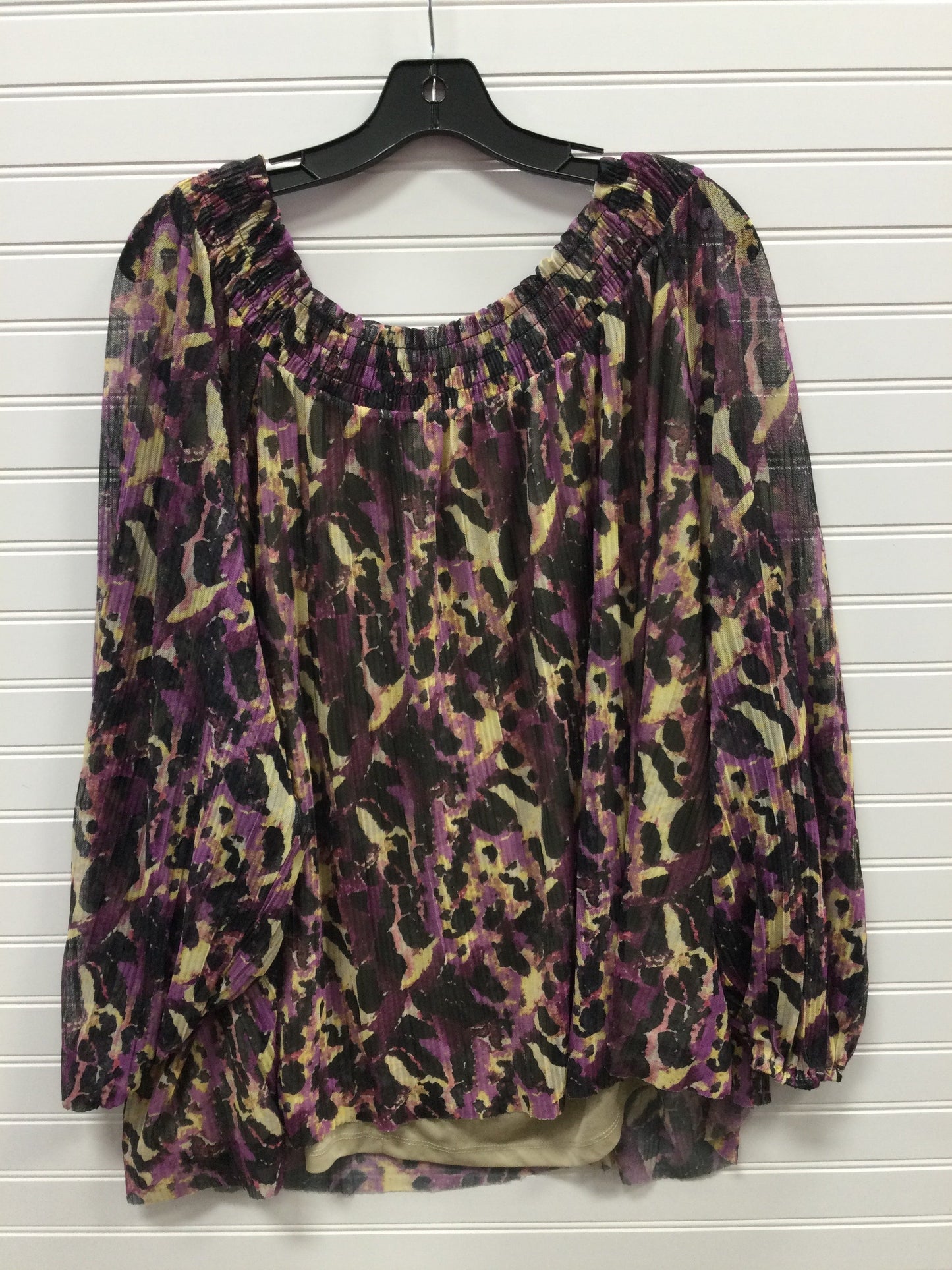 Top Ls By Terra & Sky In Purple, Size:4X
