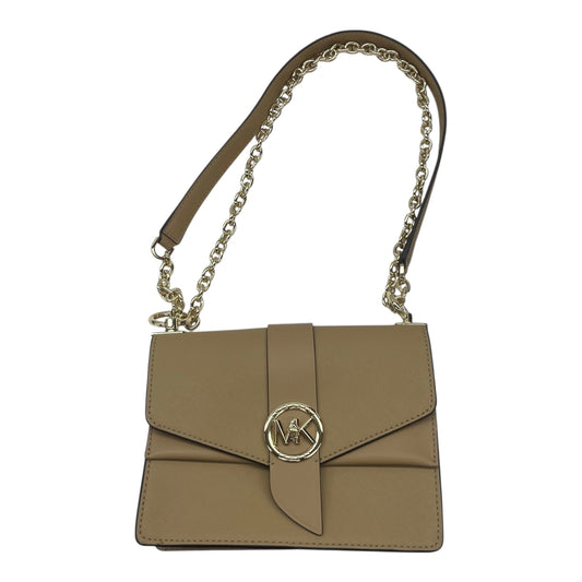 Crossbody Designer By Michael Kors In Tan, Size:Medium
