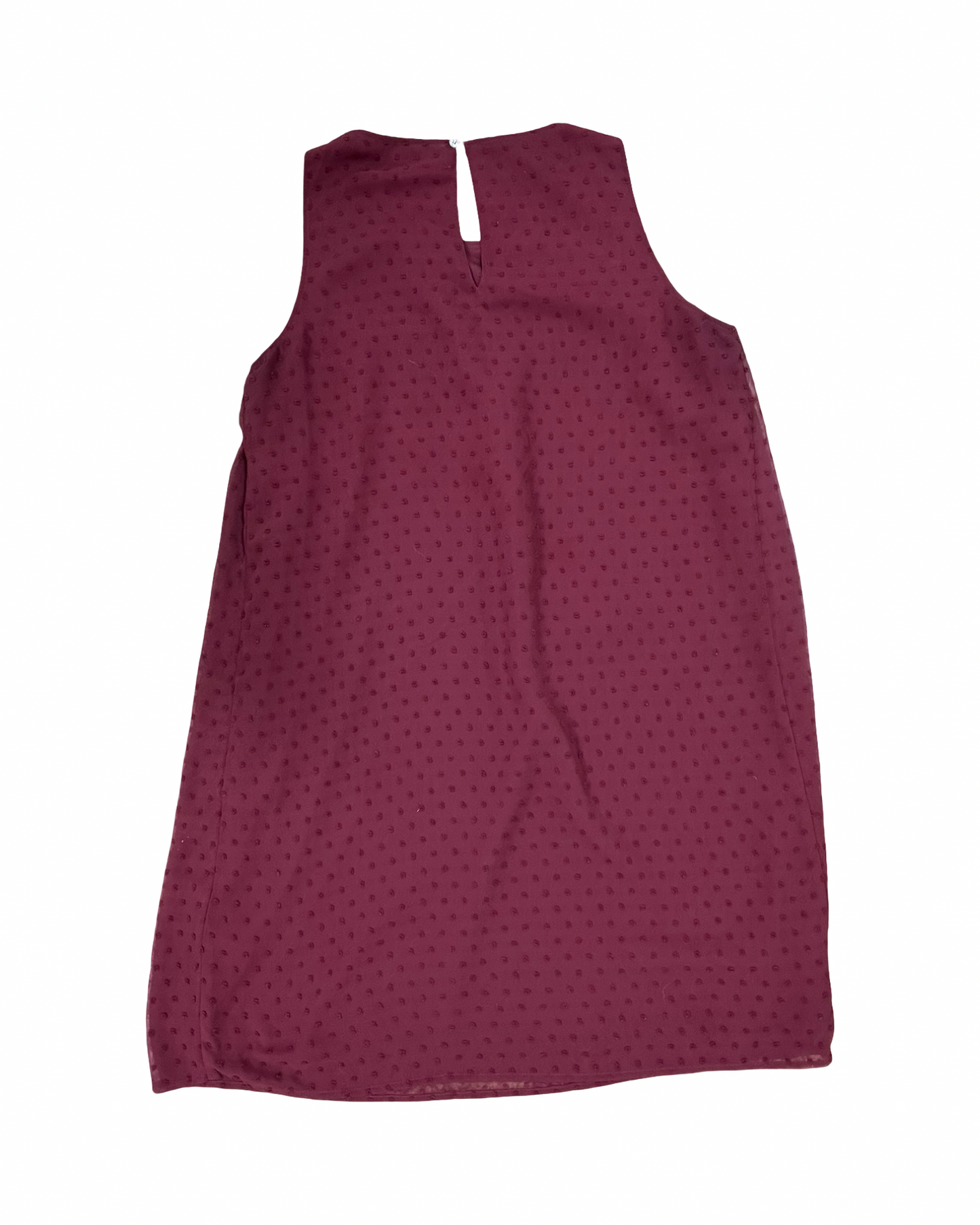 Dress Casual Midi By Clothes Mentor In Maroon, Size:S