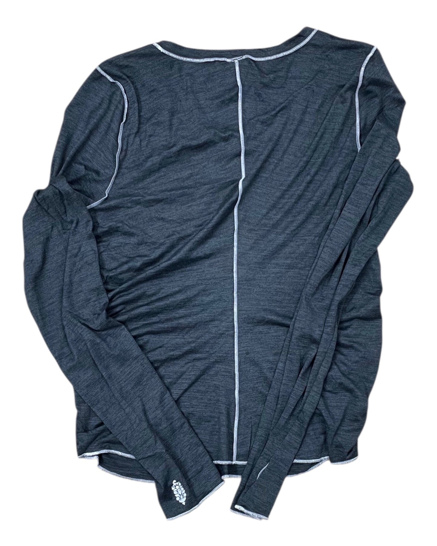 Top Ls By Free People In Grey, Size:Xl