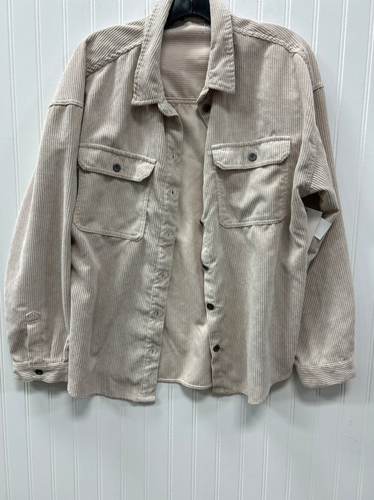 Jacket Other By Velvet Heart In Taupe, Size:Xl