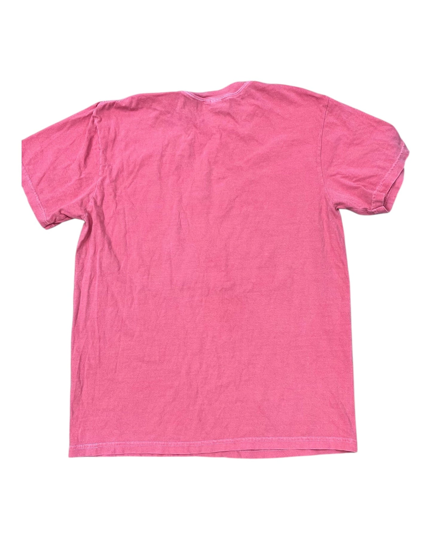 Top Ss By Comfort Colors In Pink, Size:L